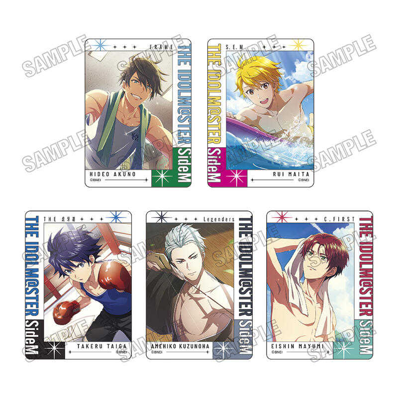 ☆卡卡夫☆25年9月預購(取付免訂金) Medicos 偶像大師 SideM 日常寫真 透明卡片收藏集 中盒 0610