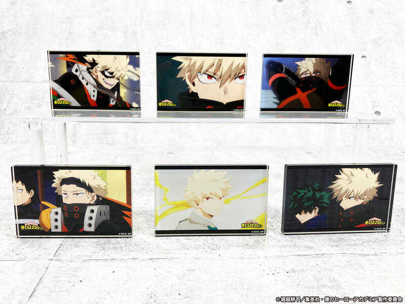☆卡卡夫☆25年9月預購(取付免訂金) 日本TS 我的英雄學院 爆豪勝己 場面寫真壓克力磚收藏集 中盒 0613