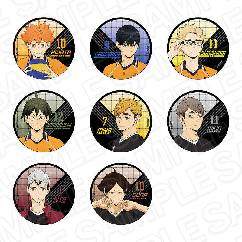 ☆卡卡夫☆25年8月預購(取付免訂金) CS 排球少年!! 徽章 胸章集 第3彈 中盒 0613