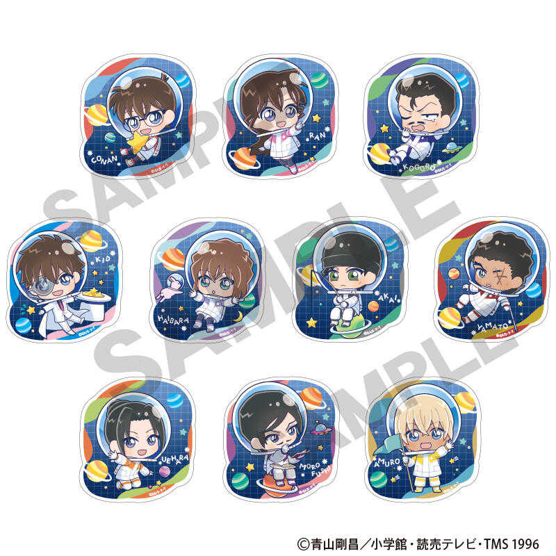 ☆卡卡夫☆25年8月預購(取付免訂金) Crux 名偵探柯南 太空人 Q版壓克力夾子收藏集 中盒 0619