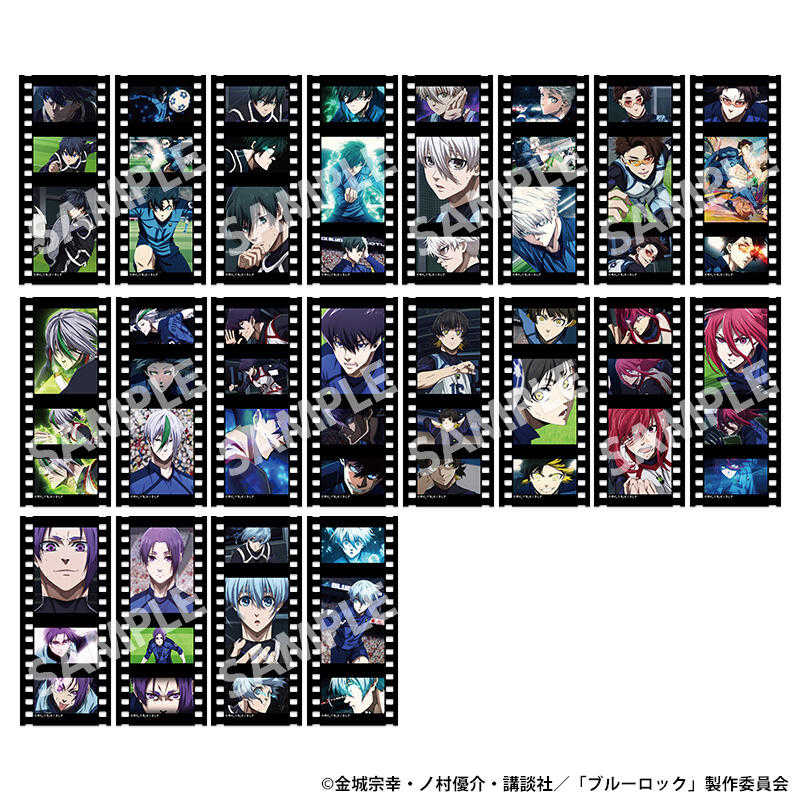 ☆卡卡夫☆8月預購(取付免訂金) Hobby Stock 藍色監獄 35釐米膠卷風 透明卡片收藏集 透卡 中盒 0620