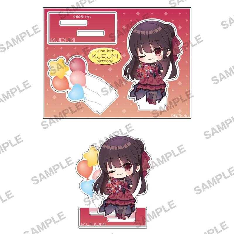 ☆卡卡夫☆25年9月預購(取付免訂金) 角川 約會大作戰 時崎狂三 2025生日 Q版前後景壓克力立牌 0703