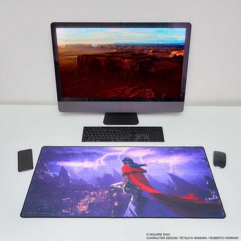 ☆卡卡夫☆25年9月預購(取付免訂金) 史克威爾 太空戰士7 FF7 重生 文森特 遊戲滑鼠墊 0624