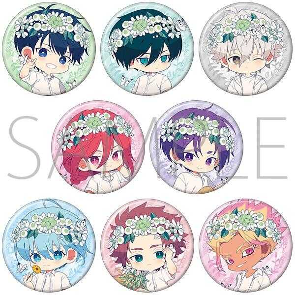 ☆卡卡夫☆25年8月預購(取付免訂金) Movic 藍色監獄 動畫2期 花冠主題 Q版胸章 徽章集 中盒 0619