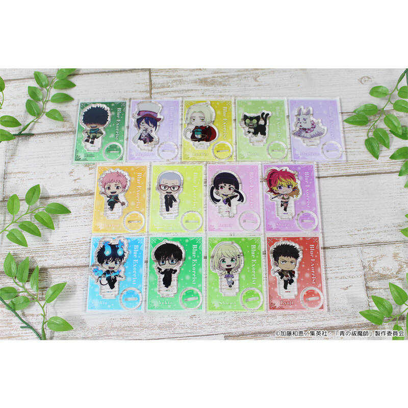 ☆卡卡夫☆25年9月預購(取付免訂金) SP 青之驅魔師 雪之盡頭篇 Q版壓克力立牌集 中盒 0701