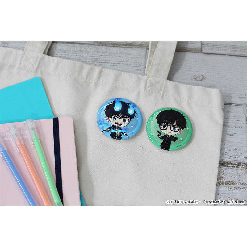 ☆卡卡夫☆25年9月預購(取付免訂金) SP 青之驅魔師 雪之盡頭篇 Q版閃亮徽章集 中盒 0701