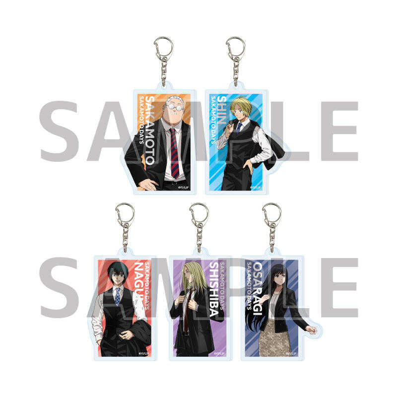 ☆卡卡夫☆25年8月預購(取付免訂金) A3 坂本日常 壓克力鑰匙圈集 08 社會人士西裝 中盒 0623