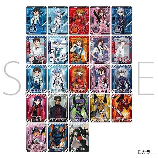☆卡卡夫☆25年9月預購(取付免訂金) Movic 福音戰士新劇場版 EVA 霓虹風 金屬塗裝卡片收藏集 中盒0715
