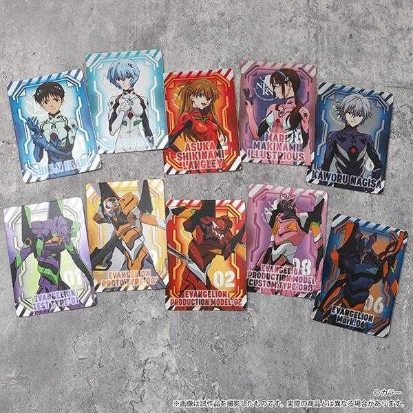☆卡卡夫☆25年9月預購(取付免訂金) Movic 福音戰士新劇場版 EVA 霓虹風 金屬塗裝卡片收藏集 中盒0715