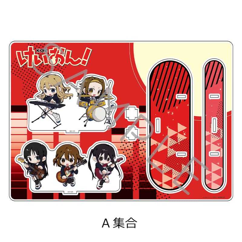 ☆卡卡夫☆10月預購(取付免訂金) Sync K-ON! 輕音部 chipokke BIG壓克力立牌 A 集合 0804
