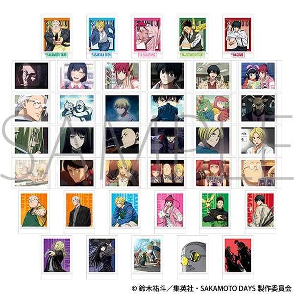 ☆卡卡夫☆25年9月預購(取付免訂金) Movic 坂本日常 拍立得寫真卡收藏集 中盒 0725