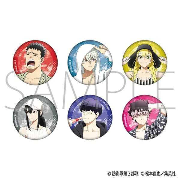 ☆卡卡夫☆25年9月預購(取付免訂金) Movic 怪獸8號 海邊Ver 胸章 徽章集 中盒 0807