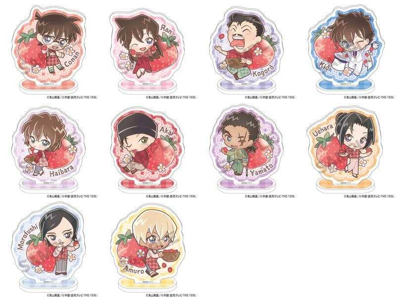 ☆卡卡夫☆全新現貨 Crux 名偵探柯南 採草莓 Q版壓克力立牌 分售 再版