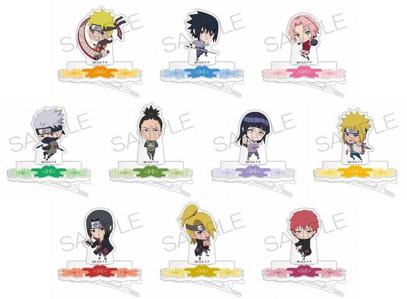 ☆卡卡夫☆全新現貨 角川 火影忍者 疾風傳 櫻Ver Q版壓克力髮夾 分售