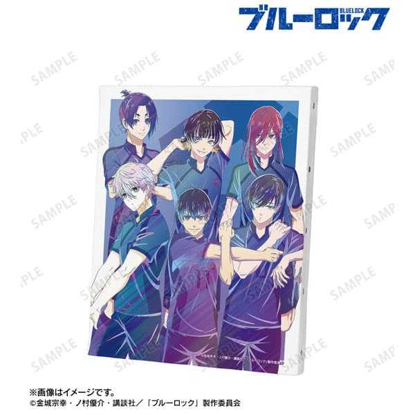 ☆卡卡夫☆11月預購(取付免訂金) amnibus 藍色監獄 試合前準備中 Ani-Art透標 帆布畫 集合 0820