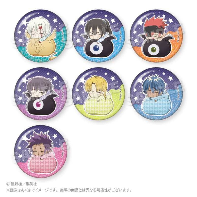 ☆卡卡夫☆25年10月預購(取付免訂金) Stella Notes 驅魔少年 Q版趴睡 胸章 徽章集 中盒 0915