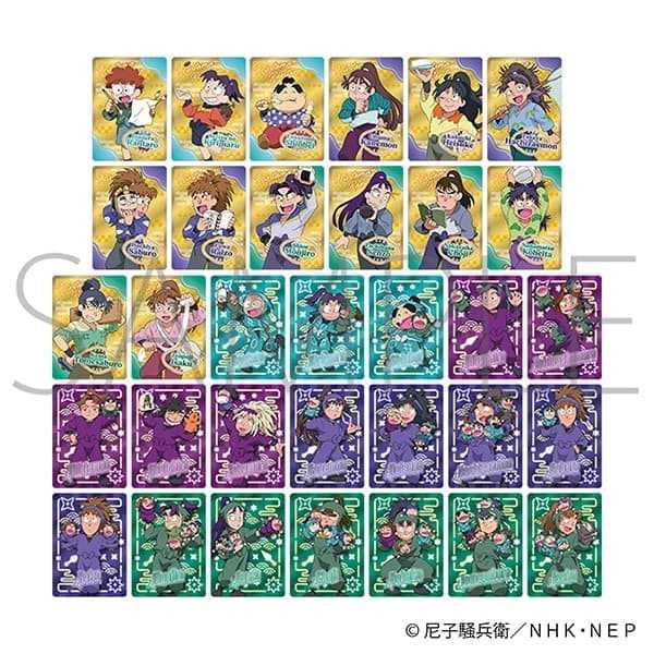 ☆卡卡夫☆25年11月預購(取付免訂金) Movic 忍者亂太郎 霓虹風 金屬塗裝卡片收藏集 中盒 0916