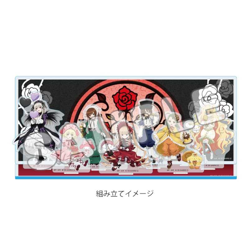 ☆卡卡夫☆25年10月預購(取付免訂金) TBS 薔薇少女 × 三麗鷗 豪華全景壓克力立牌 0916