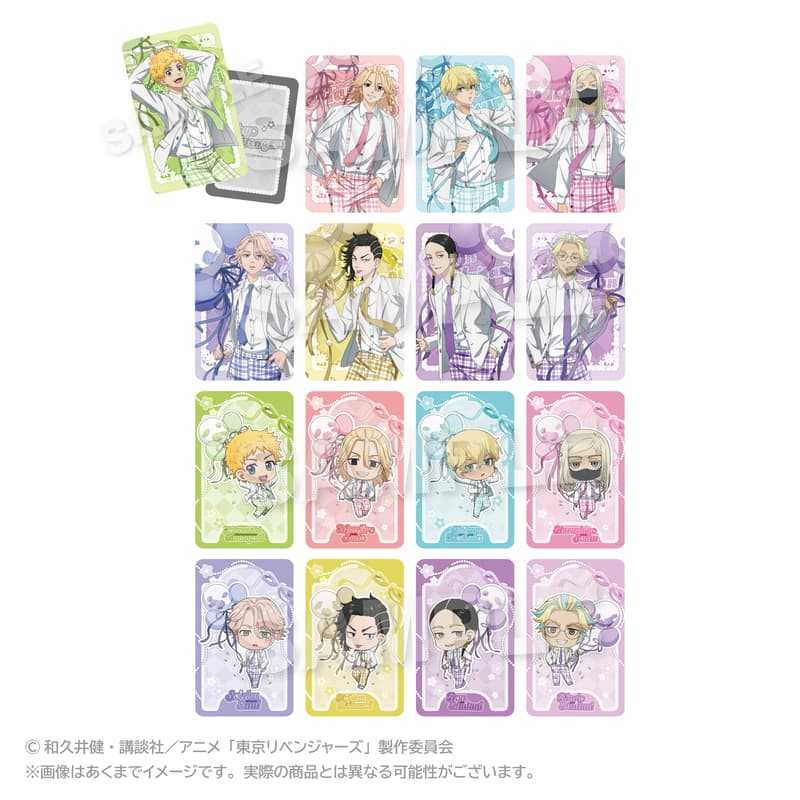 ☆卡卡夫☆10月預購(取付免訂金) Stella Notes 東京復仇者 氣球白西裝 閃亮卡片收藏集 中盒 0915