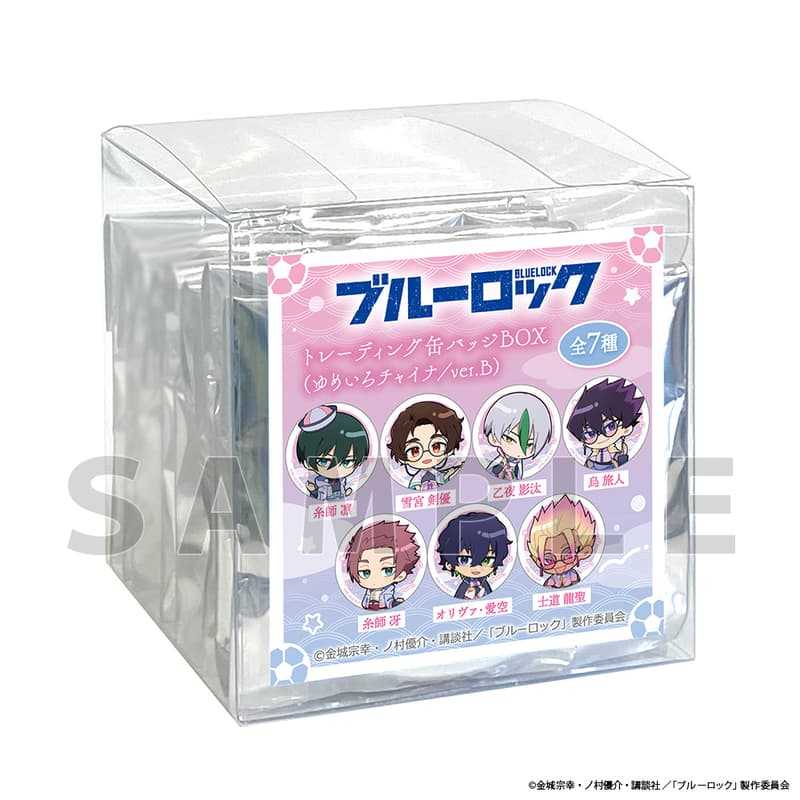 ☆卡卡夫☆25年12月預購(取付免訂金) Parflette 藍色監獄 夢幻中國風 Q版胸章 徽章集 B盒 1010