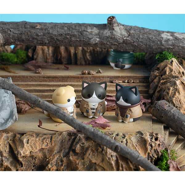 ☆卡卡夫☆24年6月預購(取付免訂金)代理 MH 進擊的巨人 進擊的貓咪 調查兵團集合喵！ 中盒 0122