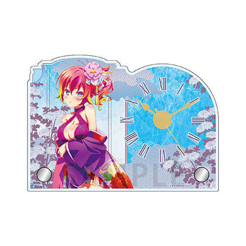 （四葉亭）預約7月 遊戲人生 和服ver 壓克力時鐘 0517
