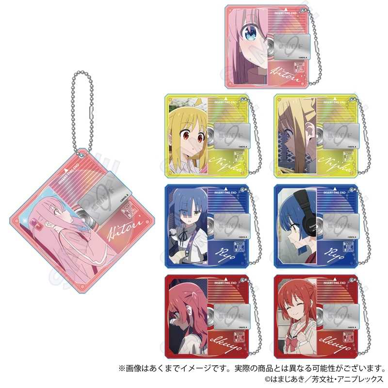 （四葉亭）預約5月 孤獨搖滾！壓克力鑰匙圈 中盒6入 0401