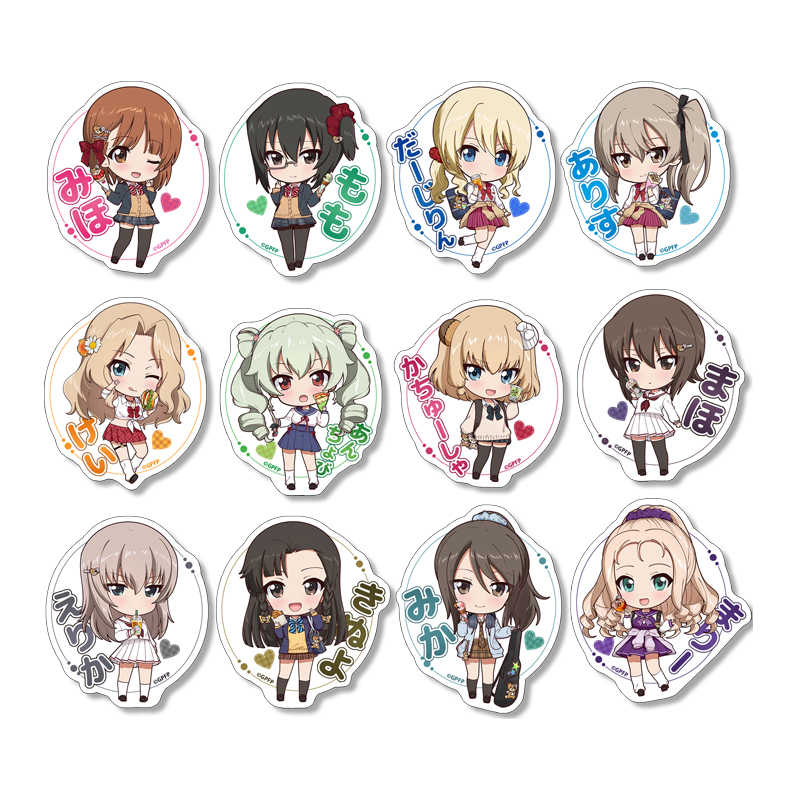 （四葉亭）預約6月 少女與戰車 最終章 Q版角色 貼紙套組 辣妹ver 0506