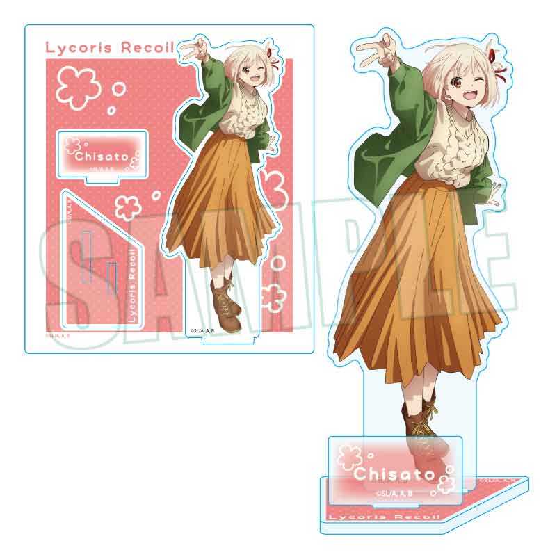 （四葉亭）預約8月 Lycoris Recoil 莉可麗絲 錦木千束\u0026井之上瀧奈 角色壓克力架 0618