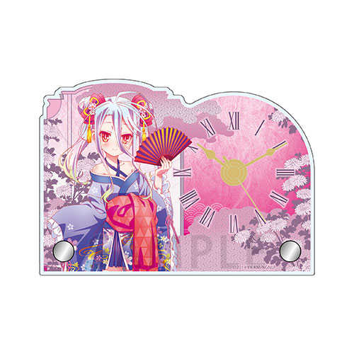 （四葉亭）預約7月 遊戲人生 和服ver 壓克力時鐘 0517