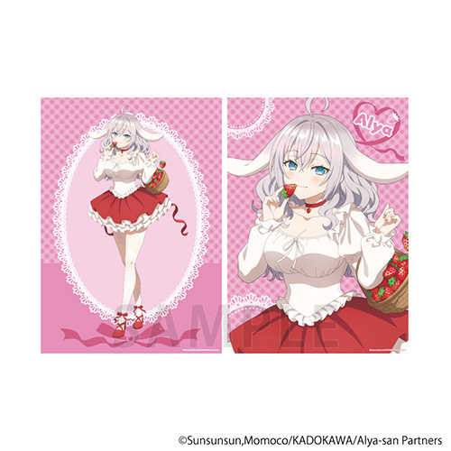 （四葉亭）預約7月 不時輕聲地以俄語遮羞的鄰座艾莉同學 POP UP SHOP 獸耳ver A4靜電海報組 0607