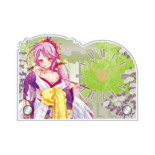 （四葉亭）預約7月 遊戲人生 和服ver 壓克力時鐘 0517