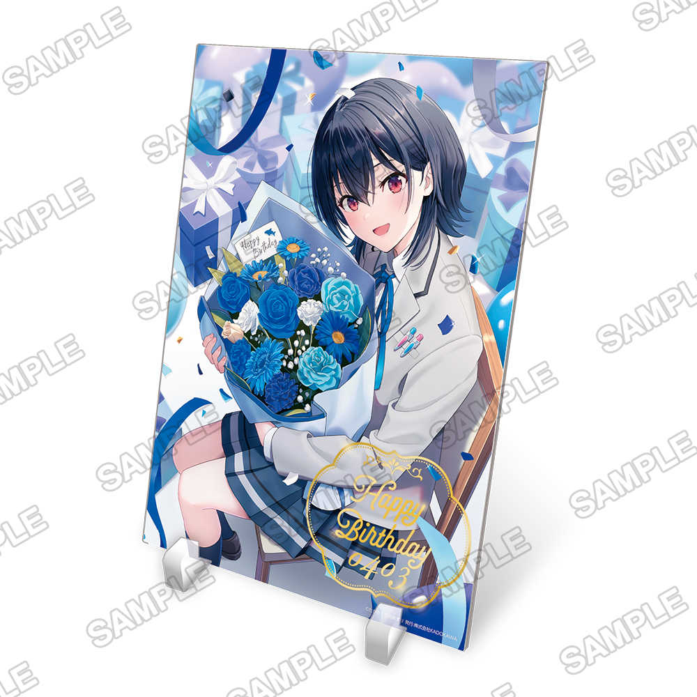 （四葉亭）預約7月 角川 我和班上第二可愛的女生成為朋友 朝凪海 誕生祭2025 壓克力畫板 0423