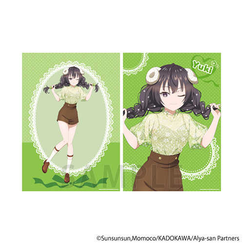 （四葉亭）預約7月 不時輕聲地以俄語遮羞的鄰座艾莉同學 POP UP SHOP 獸耳ver A4靜電海報組 0607