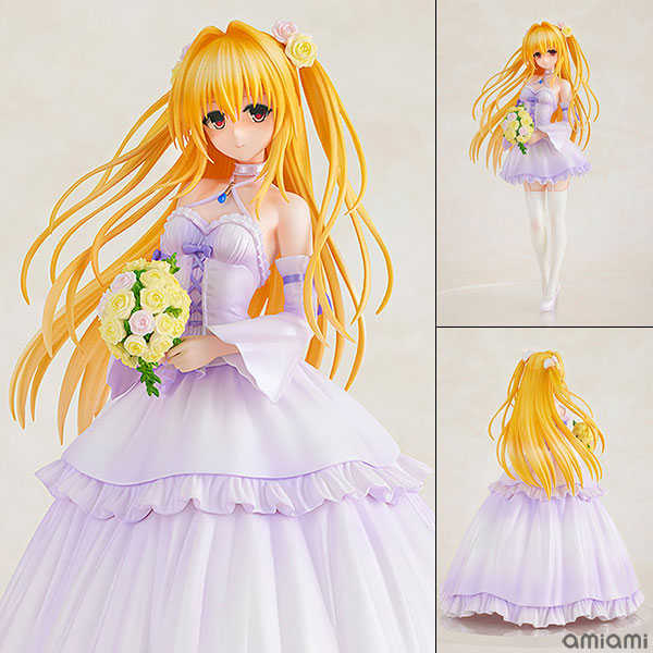 （四葉亭）預約11月 角川 出包王女DARKNESS 金色闇影 結婚禮服Ver 1/7 PVC 0605