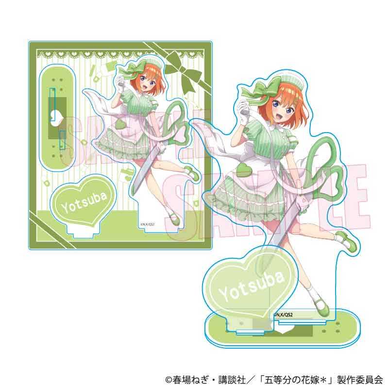 （四葉亭）預約8月 五等分的新娘 緞帶護士ver 角色壓克力架 0618