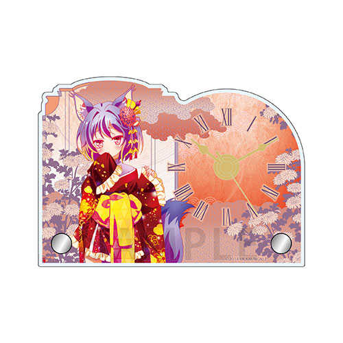 （四葉亭）預約7月 遊戲人生 和服ver 壓克力時鐘 0517