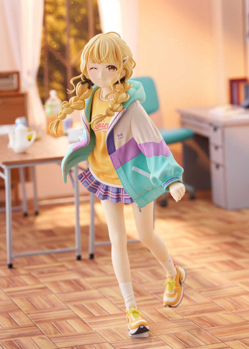 （四葉亭）預約7月（PLUM官方限定）日版 學園偶像大師 藤田琴音 1/7 PVC 附特典配件、資料夾