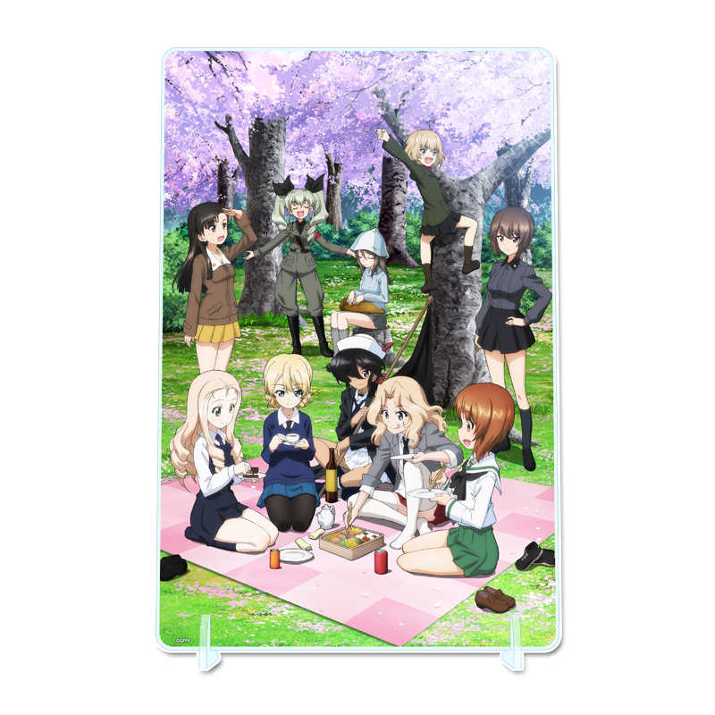 （四葉亭）預約6月 少女與戰車 最終章 BIG 壓克力畫板 0506