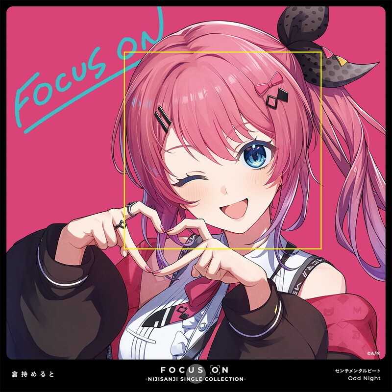 （四葉亭）預約2月 CD FOCUS ON 彩虹社單曲專輯 倉持めると