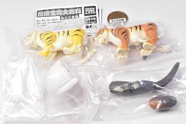 【cookie賊賊玩具】TAKARA TOMY 危險生物大百科-接近注意篇 請勿靠近 老虎 扭蛋 轉蛋 整套4款