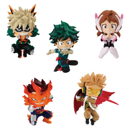 【cookie賊賊玩具】★全新★BANDAI 我的英雄學院 ADVERGE MOTION 盒玩 整套五款 綠谷出久 爆豪