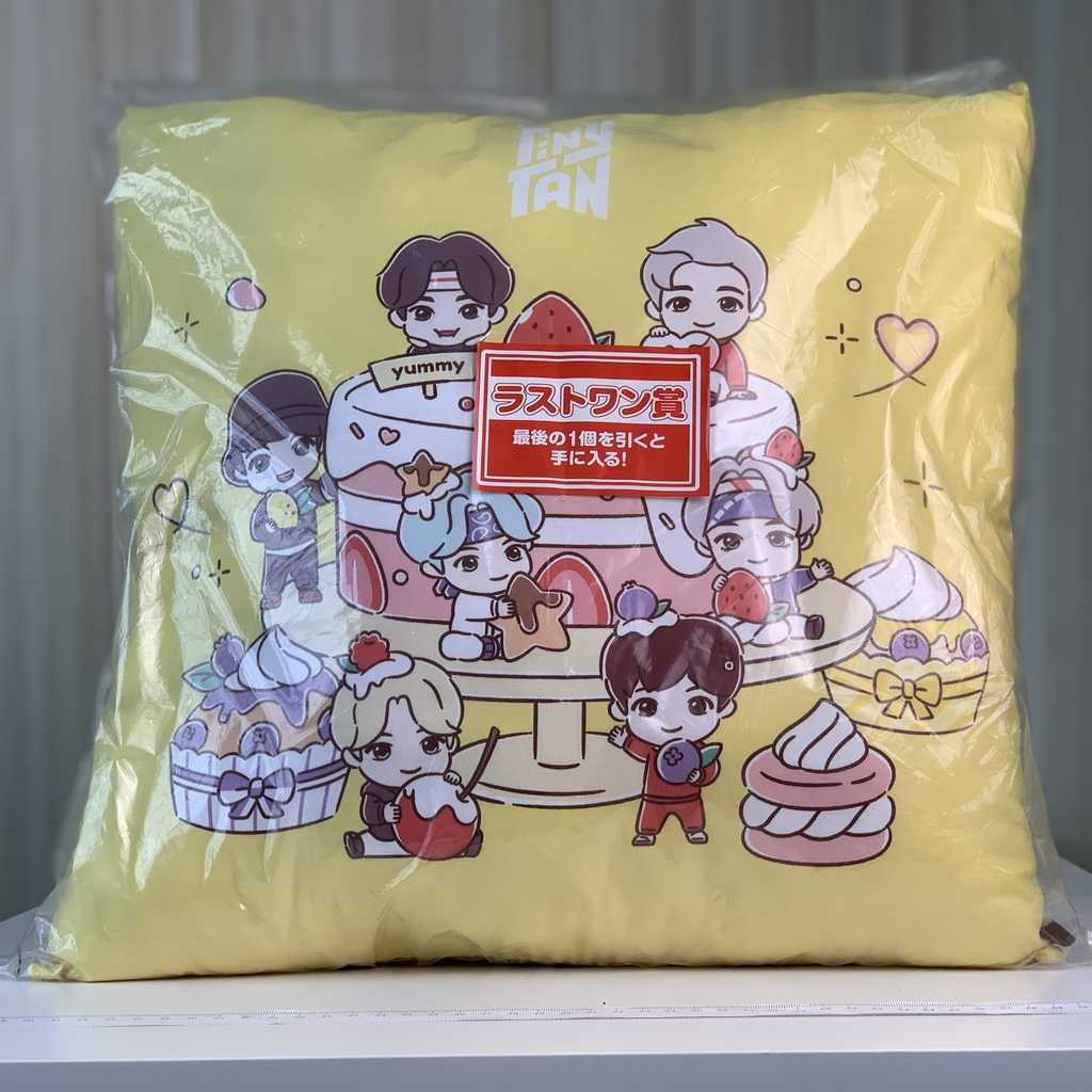 🇯🇵吼皮玩具🇯🇵 防彈少年團 BTS 抱枕 日版 一番賞 最後賞 Tinytan Sweet time theme 景品