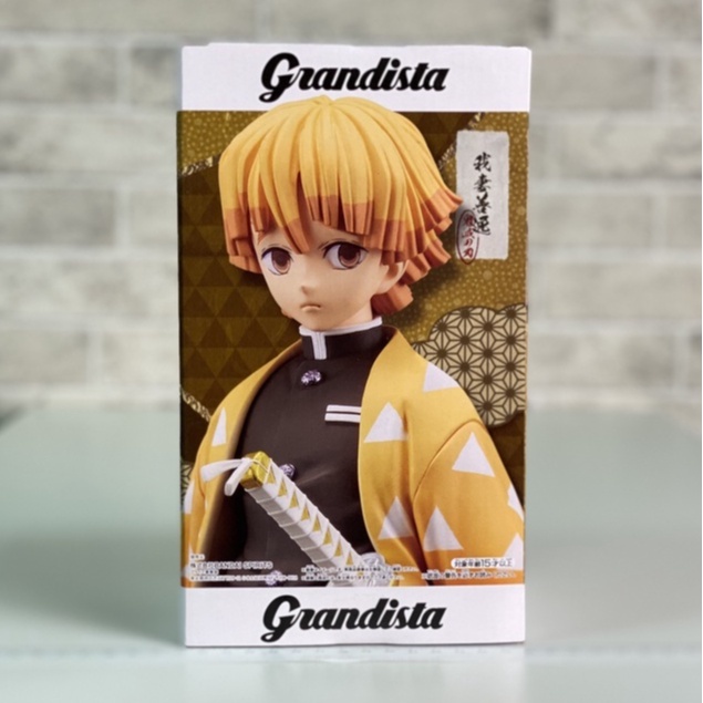 🇯🇵吼皮玩具🇯🇵 正版 鬼滅之刃 我妻善逸 日版 巨無霸 24cm 公仔 Grandista ZENITSU 景品 現貨