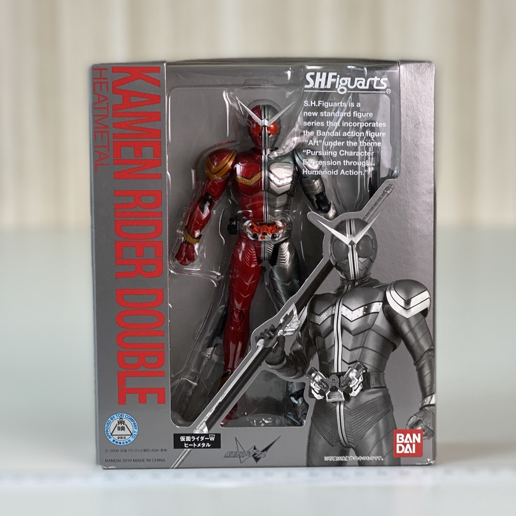 🇯🇵吼皮玩具🇯🇵 假面騎士 W SHF HEAT METAL 炙熱鋼鐵 日版 中古 拆檢 絕版 美品 現貨