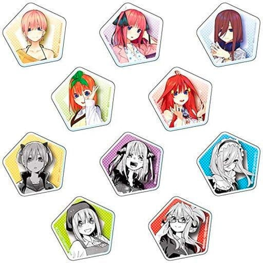 🇯🇵吼皮玩具🇯🇵 絕版 五等分的新娘 胸章 壓克力 塑膠 立牌 日版 限定 稀有 全套 10款 合售 現貨 五等分的花嫁