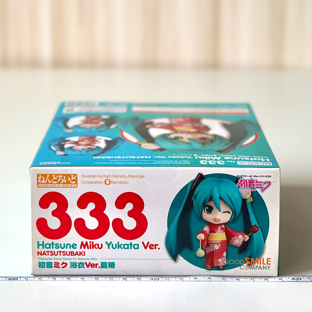 🇯🇵吼皮玩具🇯🇵 初音未來 和服ver. 夏椿 GSC 黏土人 333 初音 MIKU Q版 可動 公仔 日版 現貨