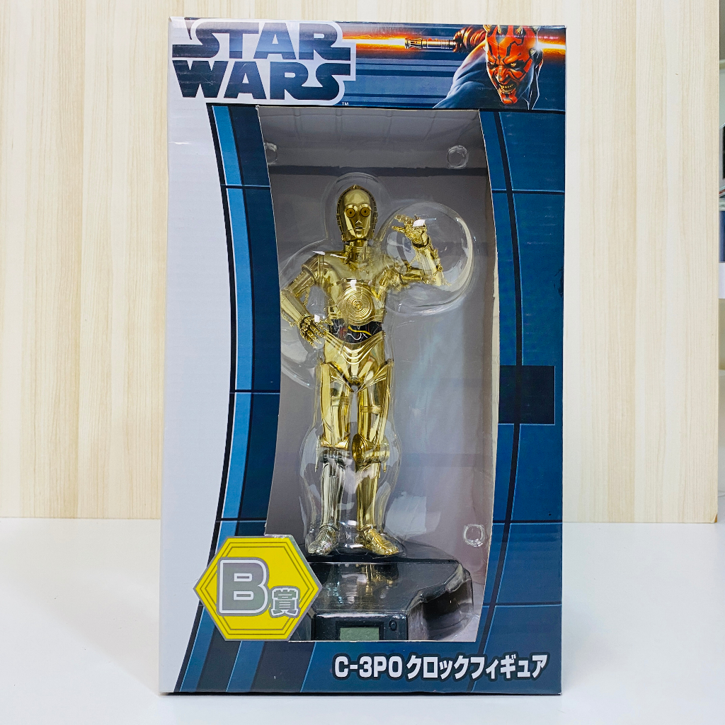 🇯🇵吼皮玩具🇯🇵 絕版 星際大戰 C-3PO 日版 時鐘 公仔 B賞 TAITO賞 一番賞 STAR WARS 現貨