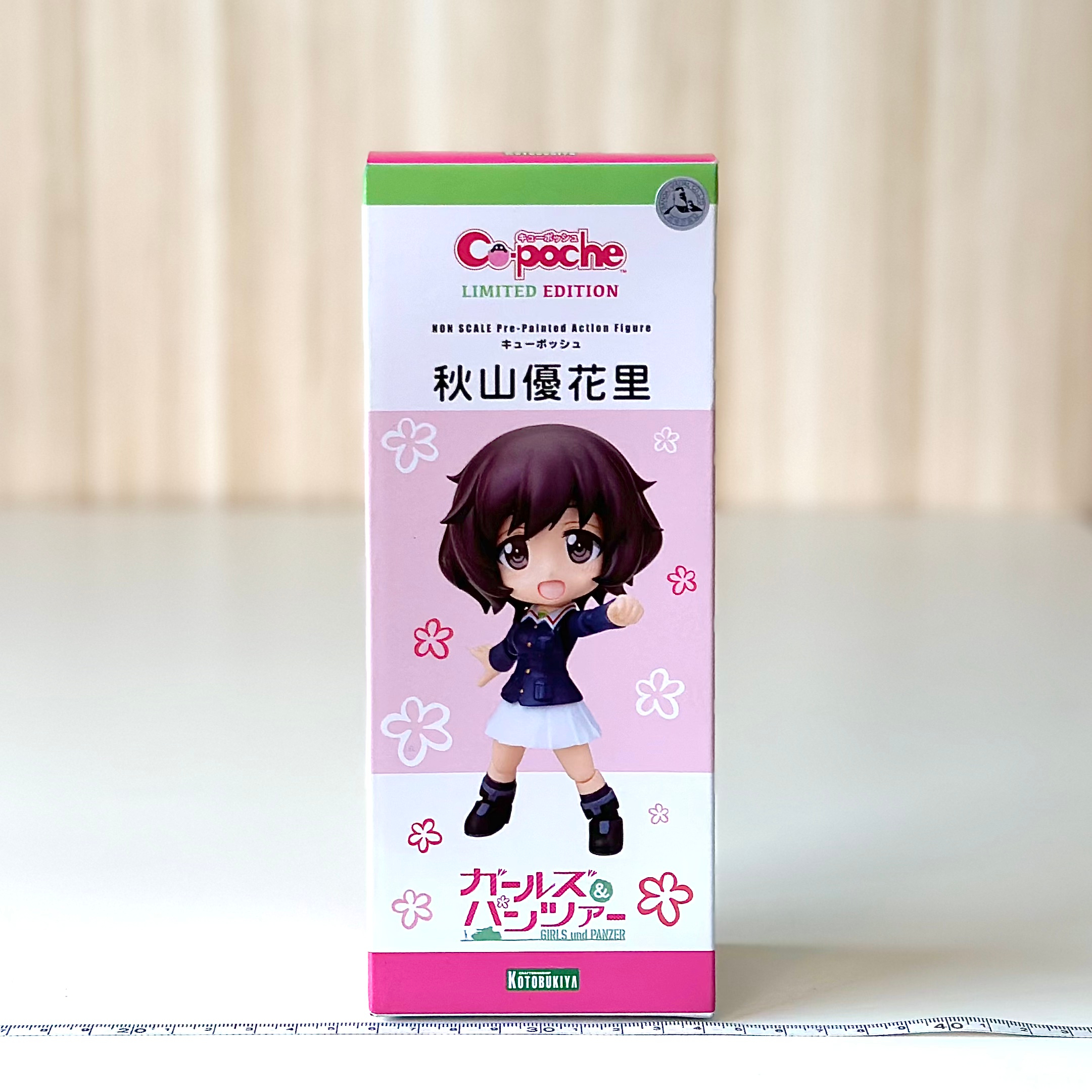 ????吼皮玩具???? 少女與戰車 秋山優花里 壽屋 cu-poche 口袋人 Q版 望遠鏡 限定版 日版 景品 現貨 稀有