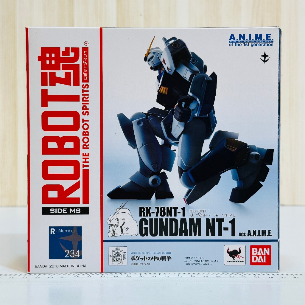 🇯🇵吼皮玩具🇯🇵 絕版 Robot魂 234 日版 機動戰士 鋼彈 RX-78 NT-1 口袋裡的戰爭 紅標 拆檢 美品